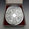 British Vintage Silver Plated Table Mat Set of 4 Paper Boxed